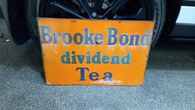 Lot 69 - BROOKE BOND SIGN