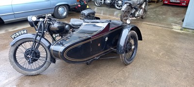 Lot 308 - 1930 RUDGE-WHITWORTH CYCLE & SIDECAR