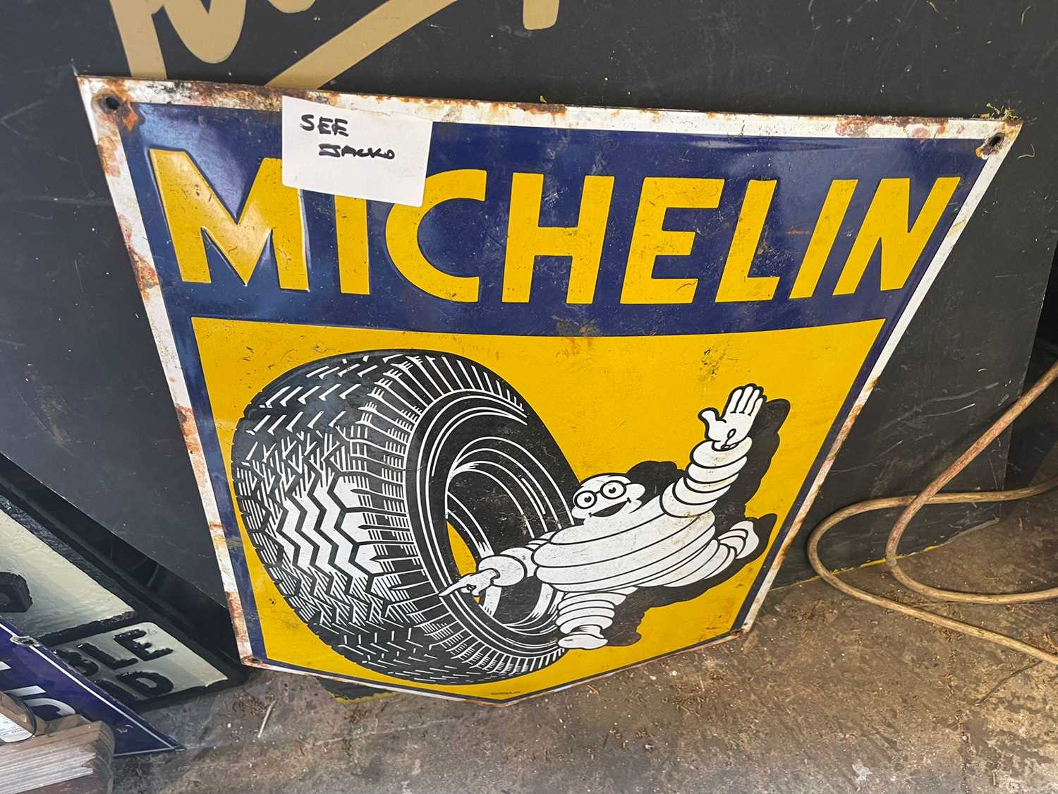 Lot 99 - MICHELIN SIGN