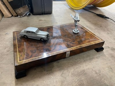 Lot 111 - ROLLS ROYCE MASCOT & DESK MASCOT