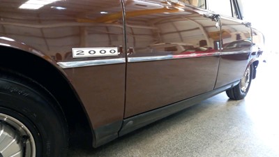 Lot 105 - 1972 ROVER P6 2000 SC
