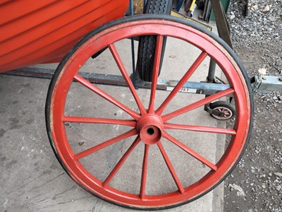 Lot 191 - 1 X CARRAIGE WHEEL