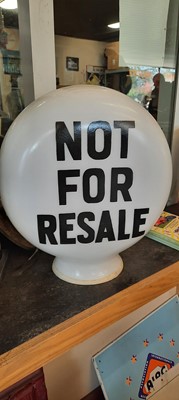 Lot 241 - GLOBE "NOT FOR RESALE"