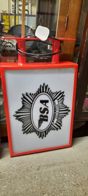 Lot 246 - WALL MOUNTED ILLUMINATED BSA SIGN
