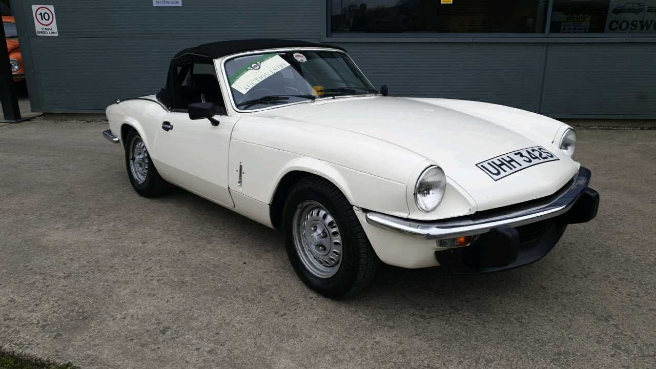 Lot 110 - 1977 TRIUMPH SPITFIRE 1500