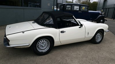 Lot 110 - 1977 TRIUMPH SPITFIRE 1500