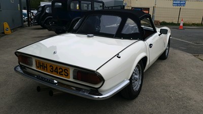 Lot 110 - 1977 TRIUMPH SPITFIRE 1500