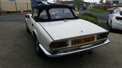 Lot 110 - 1977 TRIUMPH SPITFIRE 1500