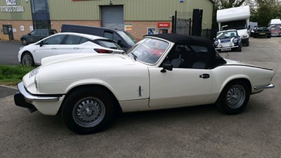 Lot 110 - 1977 TRIUMPH SPITFIRE 1500