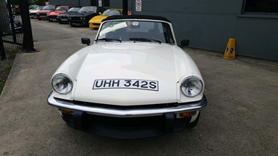Lot 110 - 1977 TRIUMPH SPITFIRE 1500