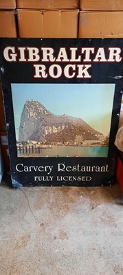 Lot 261 - GIBRALTAR ROCK PUB SIGN