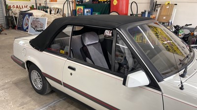 Lot 190 - 1987 VAUXHALL CAVALIER 1.8 CABRIO