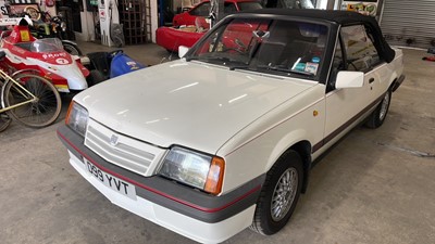 Lot 190 - 1987 VAUXHALL CAVALIER 1.8 CABRIO