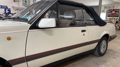 Lot 190 - 1987 VAUXHALL CAVALIER 1.8 CABRIO