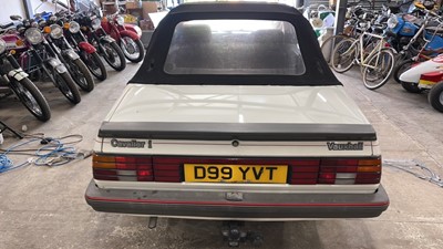 Lot 190 - 1987 VAUXHALL CAVALIER 1.8 CABRIO