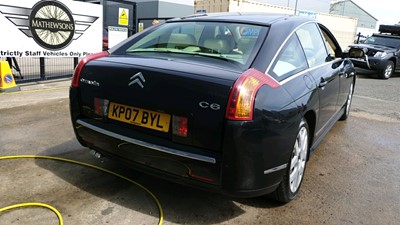 Lot 332 - 2007 CITROEN C6 EXCLUSIVE HDI
