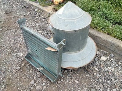 Lot 341 - HEN FEEDER/ MILK COOLER