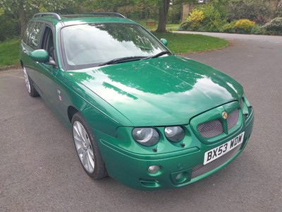 Lot 234 - 2003 MG ZT-T SE