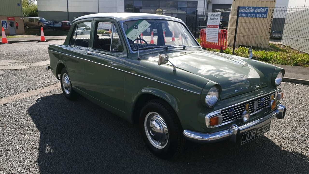 Lot 252 - 1965 HILLMAN MINX DE-LUXE