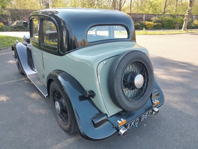 Lot 378 - 1933 ROVER 12 COUPE
