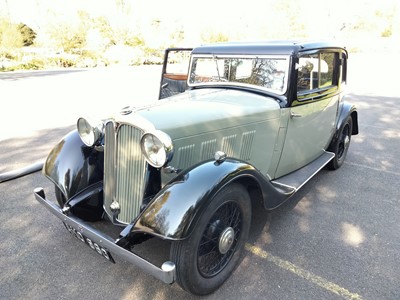 Lot 378 - 1933 ROVER 12 COUPE