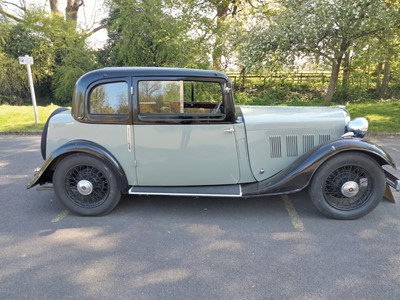 Lot 378 - 1933 ROVER 12 COUPE