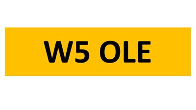Lot 213 - REGISTRATION ON RETENTION - W5 OLE