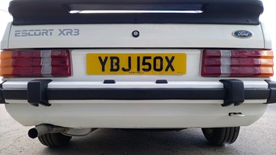 Lot 87 - 1982 FORD ESCORT XR3