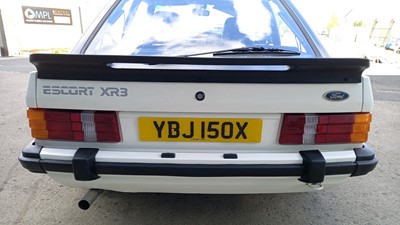 Lot 87 - 1982 FORD ESCORT XR3