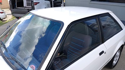 Lot 87 - 1982 FORD ESCORT XR3