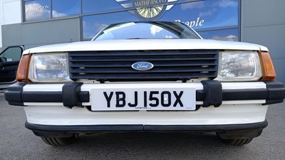 Lot 87 - 1982 FORD ESCORT XR3
