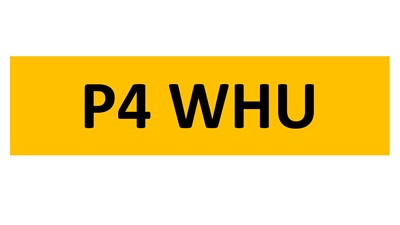 Lot 534 - REGISTRATION ON RETENTION - P4 WHU