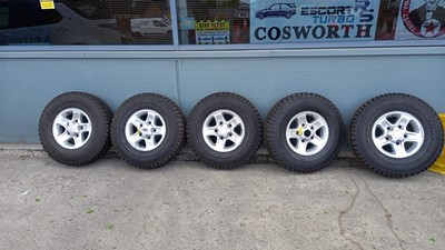Lot 30 - 5 x ALLOY WHEELS