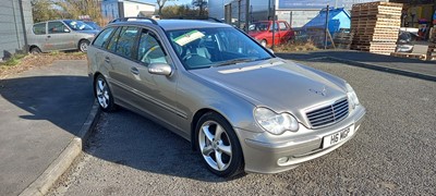 Lot 547 - 2003 MERCEDES C200 KOMP. AVANTGARDE