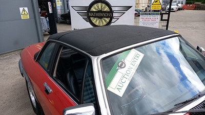 Lot 548 - 1985 JAGUAR XJS