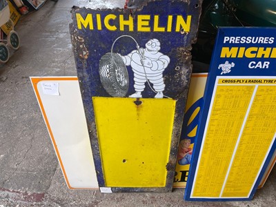 Lot 419 - RARE MICHELIN ENAMEL SIGN