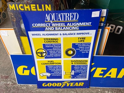 Lot 429 - GOOD YEAR AQUATRED SIGN