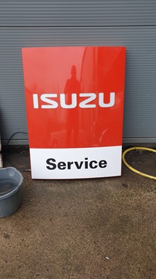 Lot 580 - ISUZU SIGN