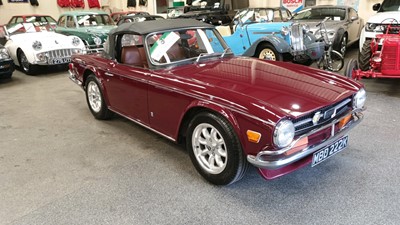 Lot 4 - 1972 TRIUMPH TR6 CONVERTIBLE