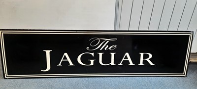 Lot 220 - JAGUAR SIGN