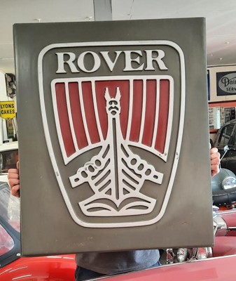 Lot 29 - LARGE ROVER DEALER SIGN