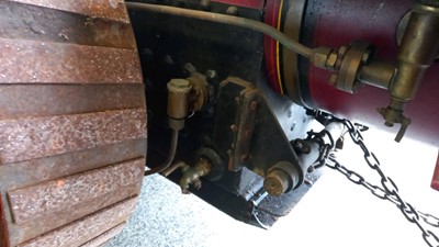 Lot 115 - STEAM TRACTION ENGINE 1 1/2 INCH SCALE