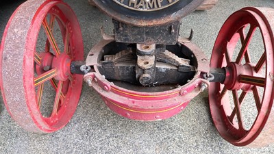 Lot 115 - STEAM TRACTION ENGINE 1 1/2 INCH SCALE