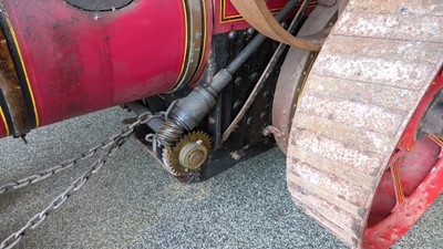 Lot 115 - STEAM TRACTION ENGINE 1 1/2 INCH SCALE
