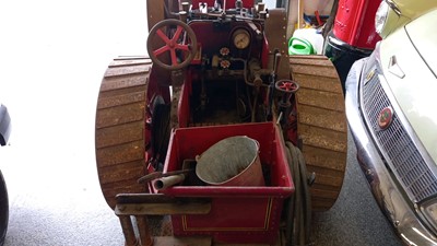 Lot 115 - STEAM TRACTION ENGINE 1 1/2 INCH SCALE