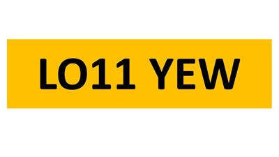 Lot 230 - REGISTRATION ON RETENTION - LO11 YEW