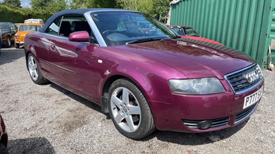 Lot 262 - 2003 AUDI A4 T QUATTRO SPORT