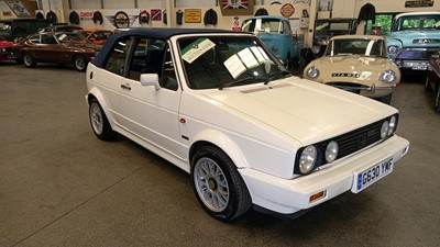 Lot 288 - 1990 VOLKSWAGEN GOLF CABRIO GTI