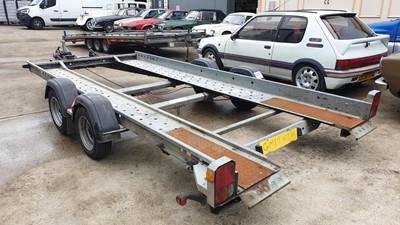 Lot 405 - WOODFORD TILT BED TRAILER