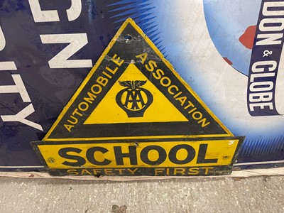 Lot 2 - AA ENAMEL SCHOOL SIGN
